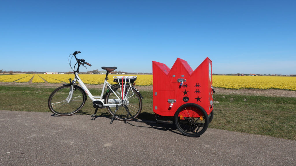 Startlocatie van Puzzelen op de Pedalen bij Camping Duinzoomhoeve.