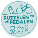 Logo van Puzzelen op de Pedalen.